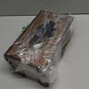 Crafted Classical Retro Wooden Antique Book Tissue Box Cover Rectangular Tissue Holder Dispenser Paper Cover Case Napkin Holder Home Decor for Bathroom Living Room Office car Kitchen