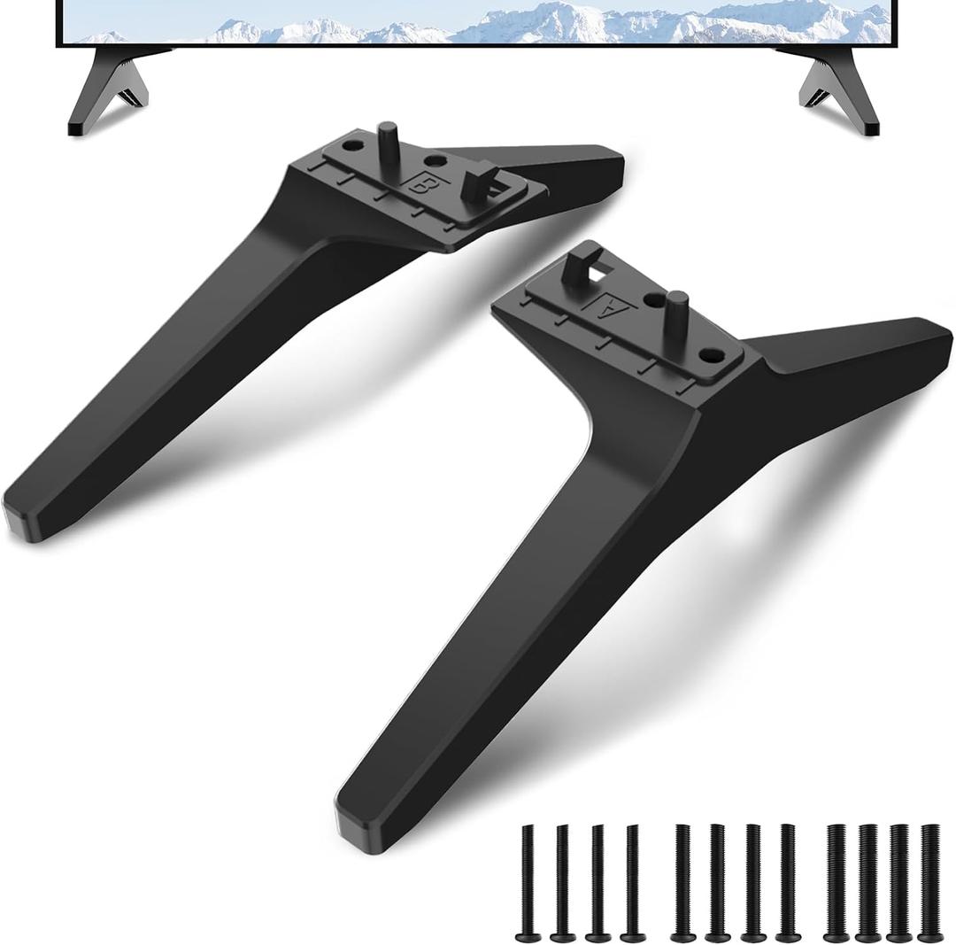 50 55 in TV Stand for LG TV Legs for 50UR/55UR 55UR8000 55UR8000AUA 55UR8050AUA 55UR8020PSB 55UR8040PSBC 50UR8000 50UR8050AUA 50UR8040PSB MAM643660 Replacement Legs for LG TV, with Screws