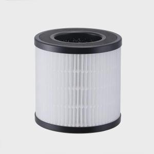FULMINARE PU-P05 Air Purifier Replacement Quiet Air Cleaner Filtering Out 99.97% 0.01 Microns, Smoke, Particle (1 Pack, White)