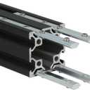 10PCS Straight Line Inside Connector Joint Bracket Length 3.9 Inch with M5 Screws for 6mm T Slot Aluminum Extrusion Profile 2020 Series