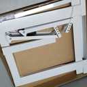 Air Conditioner Bracket,Air Conditioner Support Bracket,No Drilling and No Tools Required, Heavy Duty Steel Construction Holds Up to 200 lbs, with Installation Instruction Manual