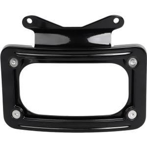 Black Curved License Plate Mount Bracket For Harley Touring Road Street Glide FLTRX FLHX 2010-2023,Road King Special FLHRXS 2017-2023