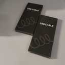 2 x USB C to USB C Cable, 2-Pack 6FT 60W Fast Charging Cable Type C Charger Cord for iPhone 17/17 Pro/17 Pro Max/Air/16/15 Pro Max/Plus, iPad, MacBook, Galaxy S25/S24/S23, Pixel 10/9/8/7, Tablet, Android