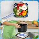 HunnmingRe 6 Pcs Passover Kitchen Accessories Sets Gifts Passover Kitchen Towels Oven Mitts Pot Holders Jewish Seder Decoration Pesach Hostess Gifts for Women Men Cooking Baking Dining Holiday Present
