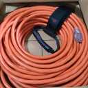 Century 50 ft 10 gauge extension cord - Extension Cord With Lighted Ends (50 Orange)