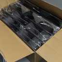 PYQTH 4 Pcs Empty I Love You Box for Flowers Large Thicker Letter Shaped Fillable Flower Gift Box I Heart U Packaging Boxes for Valentines Mothers Day Wedding Anniversary Birthday (Black)