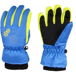 JEELAD Kids Snow Gloves - Winter Ski & Snowboard Gloves for Boys & Girls (XS (3-5 years old), A-Blue)