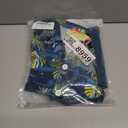 Arshiner Boys Hawaiian Button Down Shirts and Short Sets Summer Outfits Printed Kids Cabana, Blue Set 7-8 Years