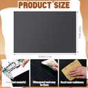 Heavy Duty Rubber Horse Stall Mats 4 x 6 ft Large Waterproof Non Slip Horse Stable Mat Washable Easy to Clean for Livestock Barn Farm Shed Kennels Garages, Black