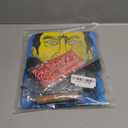 4pc Halloween Men Costume Kit Bandana Glasses Beard Mustaches Accessory