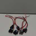 HiSport LS Truck Fuel Injector Connector Pigtail Wire Compatible with Chevrolet GMC 1500 2500 3500 Mini Multec 2 (6 pack) Replace 17113553 17113698 WPINJ31X8