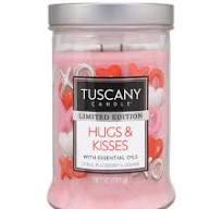Tuscany Limited Edition Scented Jar Candle - Hugs & Kisses