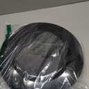 13'' Charger Plates Black Plastic Heavy Duty Disposable Dinner Chargers Serveware Dishes Platters Tableware Pack of 12
