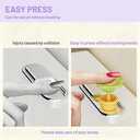 6 pcs Flower-Shaped Toilet Button Presser with Fragrant Tablets- Easy Pressing, Nail Protection, Bathroom Freshness