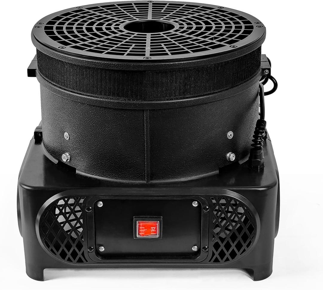 3/4 HP Inflatable Tube Man 550W Air Blower Fan (12''Diameter) for Wacky Waving Dancing Guy