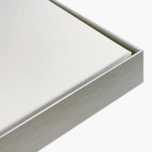 Akfado Floater Frame for 18x24 Canvas Paintings, 1.5” Deep DIY Metal Canvas Floating Frame for Portrait Landscape Oil Painting Art Show Gallery Wall Home Office Living Room Decor (Silver)