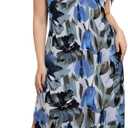 LARACE Plus Size Maxi Dresses for Curvy Women Summer Sleeveless Casual 2025 Long Dress L-5XL(A-Blue35,3X) (White, XXXL)