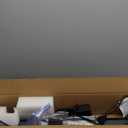 1500W Infrared Patio Heater, IP65 Waterproof Outdoor Electric Heater with Remote, 4 Heat Levels, 24H Timer, Memory Function, Fast Heating for Garage, Backyard, Black