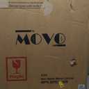 Movo 24 Inch x 30 Inch Black Metal Framed Bathroom Mirror Medicine Cabinet Rectangle Tilting Beveled Vanity Mirrors Recess or Surface Mount Installation