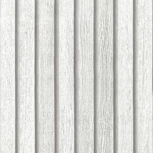 Livelynine 15.8x197 Peel and Stick Beadboard Wallpaper for Bathroom Vinyl Prepasted Wall Paper Rolls Faux White Wooden Slats Wall Panels Renter Friendly Wood Look Contact Paper for Shelves Cabinets