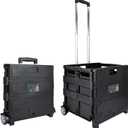 Olympia Tools 85-010 Grand Pack-N-Roll Portable Tools Carrier with Telescopic Handle, 80 Lb. Load Capacity, Black