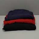 3 Pack Women's Plus Size Lounge Pants Fleece Lined Wide Leg Sweatpants Drawstring Yoga Winter Clothes with Pockets (Black, Wine Red, Navy Blue, 3X-Large)