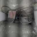 EUO 20.5" Ceramic Table Lamp Set of 2 for Bedrooms, White Lamps Set of 2 for Living Room, Minimalist Ceramic Lamps with White Barrel Lampshade, Matte White Ceramic Lamps for Nightstand