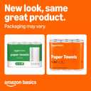 Amazon Basics 2-Ply Flex-Sheets Paper Towels, 12 Basics Rolls = 40 Regular Rolls, Everyday Value with 150 Sheets per Roll