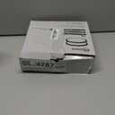 Matane 2Pack Dimmable Flush Mount Ceiling Light Fixture with Night Light, 18W 3000K 4000K 5000K, LED Low Profile Ceiling Lights for Bedroom Hallway Kitchen, 8.7inch Black Round