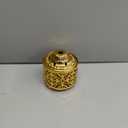 EATAKWARD Arabic Incense Burner Metal Vintage Incense Burner Aroma Lamp Incense Holder Iron Art Candlestick Decorative Candle Stand Home Scented Candle Stick for Home Tabletop Decoration