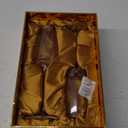 GLASSIQUE CADEAU Crystal Prosecco, Cava and Champagne Cocktail Glasses | Set of 2 | Long Stemmed Flutes for Mimosa, Bellini, Hugo, Sparkling Wine | Elegant Gift Glassware for Her Birthday, Anniversary