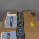 YJ.GWL Area Rugs for Living Room 6x9 Machine Washable Rugs, Non Slip Floral Vintage Rug Indoor Carpet, Stain Resistant Large Rug for Bedroom Dining Room, Orange-Red