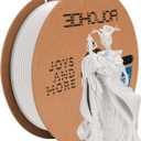 3D Printing Filament high-Speed PLA Filament 1.75mm 300mm/s 1kg Cardboard Spool Dimensional Accuracy +/- 0.03 mm Fit Most 3D FDM Printer-White