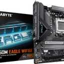 GIGABYTE B850M Eagle WIFI6E AMD AM5 mATX Motherboard, Support AMD Ryzen 9000/8000/7000 Series, DDR5, 8+2+2 Power Phase, 2X M.2, PCIe 5.0, USB-C, WIFI6E, 2.5GbE LAN, EZ-Latch