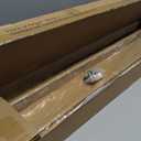 Heimlove 36 Inch Picture Ledge Shelf with Lip,Floating Shelves for Wall Set of 3,Long Wall Shelves in Varying Depths for Living Room,Bedroom,Nursery,Bookshelf - Natural Oak