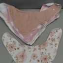 Muslin Baby Bibs 8 Pack, Baby Bandana Drool Bib for Drooling and Teething, Cotton Soft Absorbent for Girls Boys Garden
