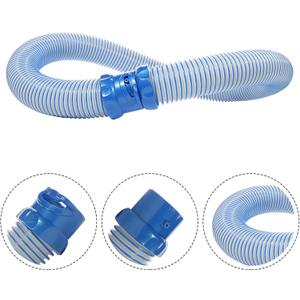 Pool Systems R0527700 1-Meter Twist Lock Hose Replacement Kit, Compatible with Zodiac X7 T3, T5, Mx6 Mx8, Cleaner Hose for Swimming Pool, 1 PCS