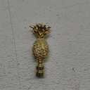 Royal Designs, Inc. Trendy Resort Pineapple 2.75" Lamp Finial (Polished Brass)