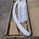 EMART Backdrop Stand Heavy Duty 10x10Ft, Round Pipe and Drape Photo Background Support Kit, Adjustable Metal Frame with Flat Base for Photography Wedding Birthday Party Decorations (Silver)