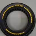 BANGTING 2PCS 60/70-6.5 Scooter Tire Tubeless, 10x2.5 inch Front or Rear Replacement Solid Tires, 10x2.5-6.5 Rubber Tire for Segway Max G30/G30D/G30E/G30E/G30LP/G30D II (Yellow)