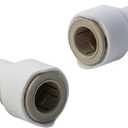 Whale Quick-Connect Plumbing Connector - Double-Gripper Design - for Hot and Cold Water