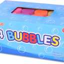 Bubbles 24 Pack Party Favor for Kids Bulk Bubble Solution Blowing Wand 2 Dozen Party Supplies Outdoor Toys Wedding Party Christmas Celebration Birthday Fun Gift