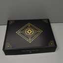 Trading Card Binder, Card Collection Binder 9 Pocket with 50 Removable Sleeves 900-Pocket Compact 3-Ring Zipper Album, Durable Trading Card Holder for TCG/MTG Collectors (Elemental ring)