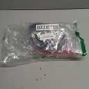 4 PCS Black and White Wig Costume Set: Black & White Wig, Red Gloves, Cap, Costume Stick - Ideal for Halloween, Cosplay, Themed Parties