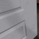 BARNSMITH 30x80 in Raised 6-Panel Textured White Primed Molded Door Slab, Classic Style Paintable Hollow Core Interior Door Panel, for Pocket, Swing, Sliding Door, Durable and Lightweight