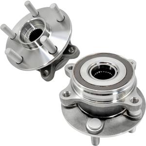 2Pcs 513287 Front Wheel Bearing Hub Assembly Fit for Toyota Prius 2010-2015, for Prius Plug-in 2012-2015, for Lexus CT200H 2011-2017, Hub Bearing 5 Lug