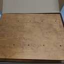 Corner Bread Box, Solid Wood Double Layer Adjustable Large Capacity, Farmhouse Vintage Kitchen Countertop Organizer with Acrylic Window, Retro Brown