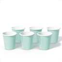 Falcon Enamelware Tumbler, Durable Enamel Drinking Cup, (11 oz), Classic & Stackable Design, Drinking Cup for Kitchen, Outdoor, Camping & Picnic Use (Aqua Blue, Pack of 6)