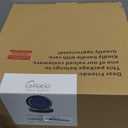 LERATIO Ceramic Dinner Plates Set of 6,10.5 Inch Reactive Glaze Porcelain Plates, Modern Shape Dinnerware Dishes Set for Kitchen,Microwave&Dishwasher&Oven Safe, Scratch Resistant-Blue