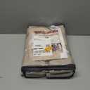 Flax Linen Curtains Pinch Pleated 84 Inch Length 2 Panels for Living Room Bedroom Burlywood Birch Semi Sheer Rustic Farmhouse Back Tab Pinch Pleat Hooks Rings Window Curtain 84 Inches Long Taupe